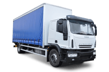 Van Hire Edmonton - 18 Tonne Curtain Side Truck - Truck hire Edmonton