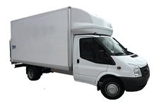 Van Hire Edmonton - Ford Luton 3.5 ton Tail Box Lift Truck - Truck hire Edmonton